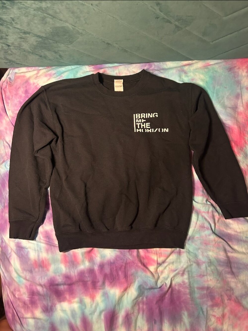 Bring Me The Horizon- Men's Black Sweatshirt, Size Medium